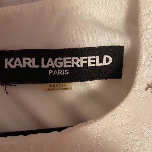 Karl Lagerfeld Floral Dress - Picture 3 of 4